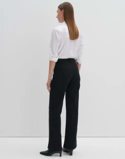 Damen OPUS Jeans^Long Flared Jeans Carie Iconic Schwarz Online Bestellen