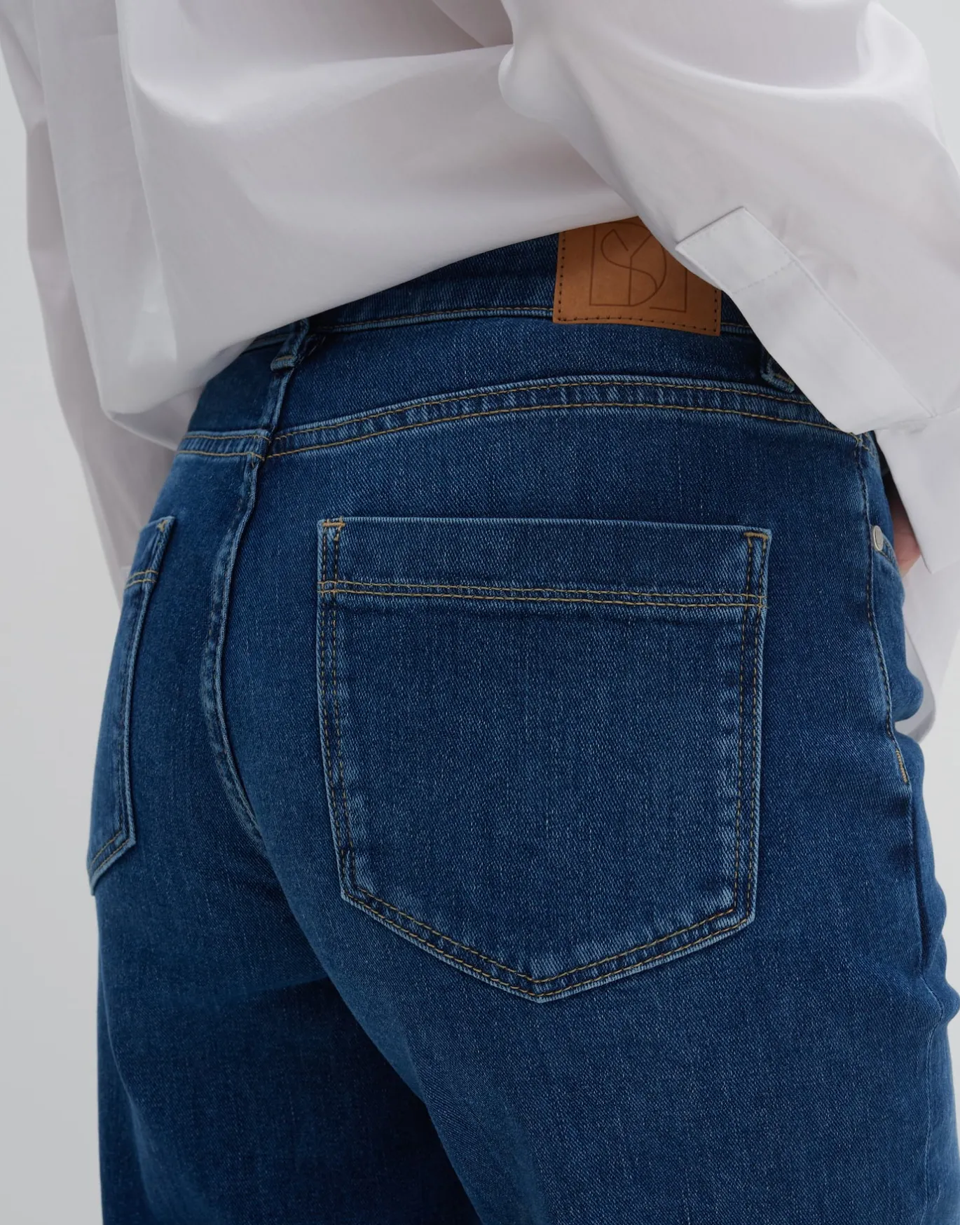 Damen OPUS Jeans^Long Flared Jeans Carie Iconic Blau Online Bestellen