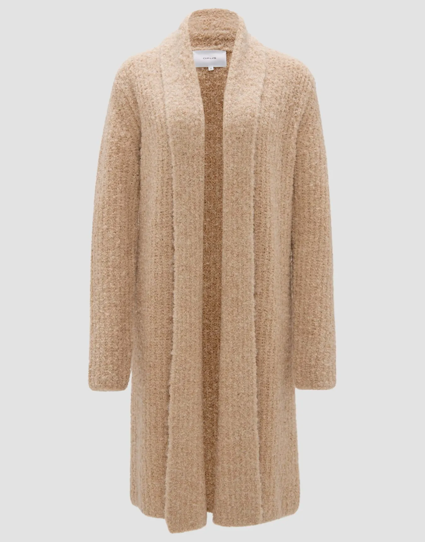 Damen OPUS Strick^Longstrickjacke Dulina Beige Online Bestellen