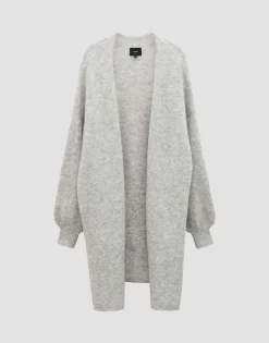 Damen OPUS Strick^Longstrickjacke Taleja Grau Online Bestellen