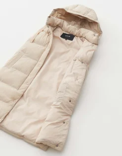 Damen OPUS Jacken / Mäntel | Blazer / Westen^Longweste Wigilo Beige Online Bestellen