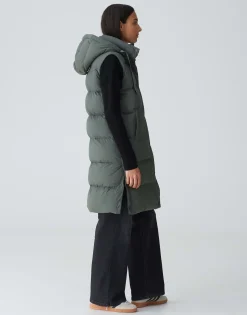 Damen OPUS Jacken / Mäntel | Blazer / Westen^Longweste Wigilo Grün Online Bestellen