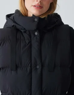 Damen OPUS Jacken / Mäntel | Blazer / Westen^Longweste Wigilo Schwarz Online Bestellen
