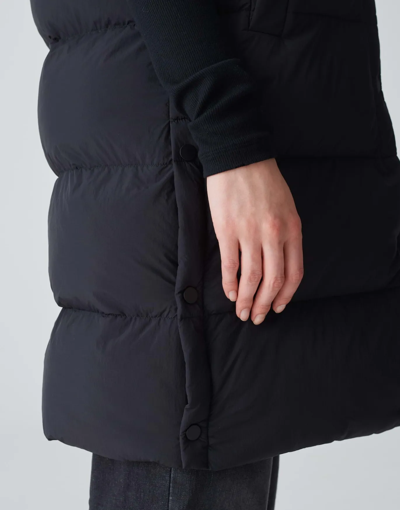 Damen OPUS Jacken / Mäntel | Blazer / Westen^Longweste Wigilo Schwarz Online Bestellen