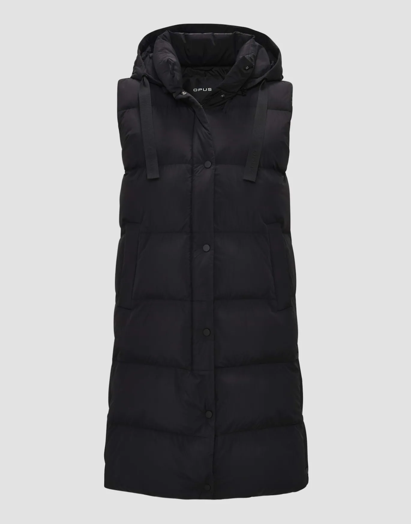 Damen OPUS Jacken / Mäntel | Blazer / Westen^Longweste Wigilo Schwarz Online Bestellen
