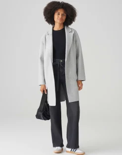 Damen OPUS Jacken / Mäntel^Mantel Hotane Grau Online Bestellen