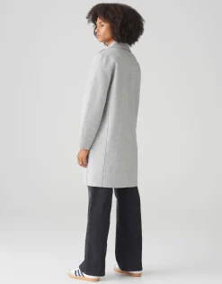 Damen OPUS Jacken / Mäntel^Mantel Hotane Grau Online Bestellen