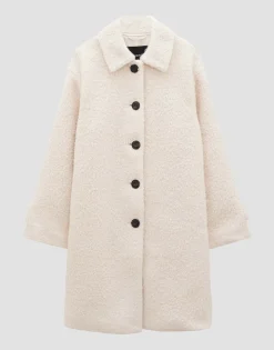 Damen OPUS Jacken / Mäntel^Mantel Viluna Weiß Online Bestellen