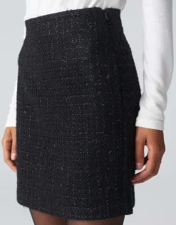 Damen OPUS Röcke^Minirock Ravenna Chic Schwarz Online Bestellen