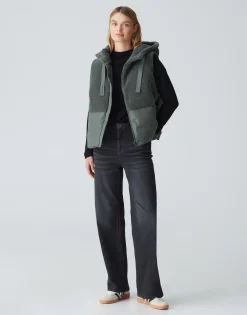 Damen OPUS Jacken / Mäntel | Blazer / Westen^Outdoorweste Windus Grün Online Bestellen
