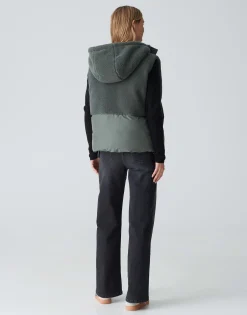 Damen OPUS Jacken / Mäntel | Blazer / Westen^Outdoorweste Windus Grün Online Bestellen