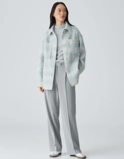 Damen OPUS Blazer / Westen^Overshirt Jelma Blau Online Bestellen