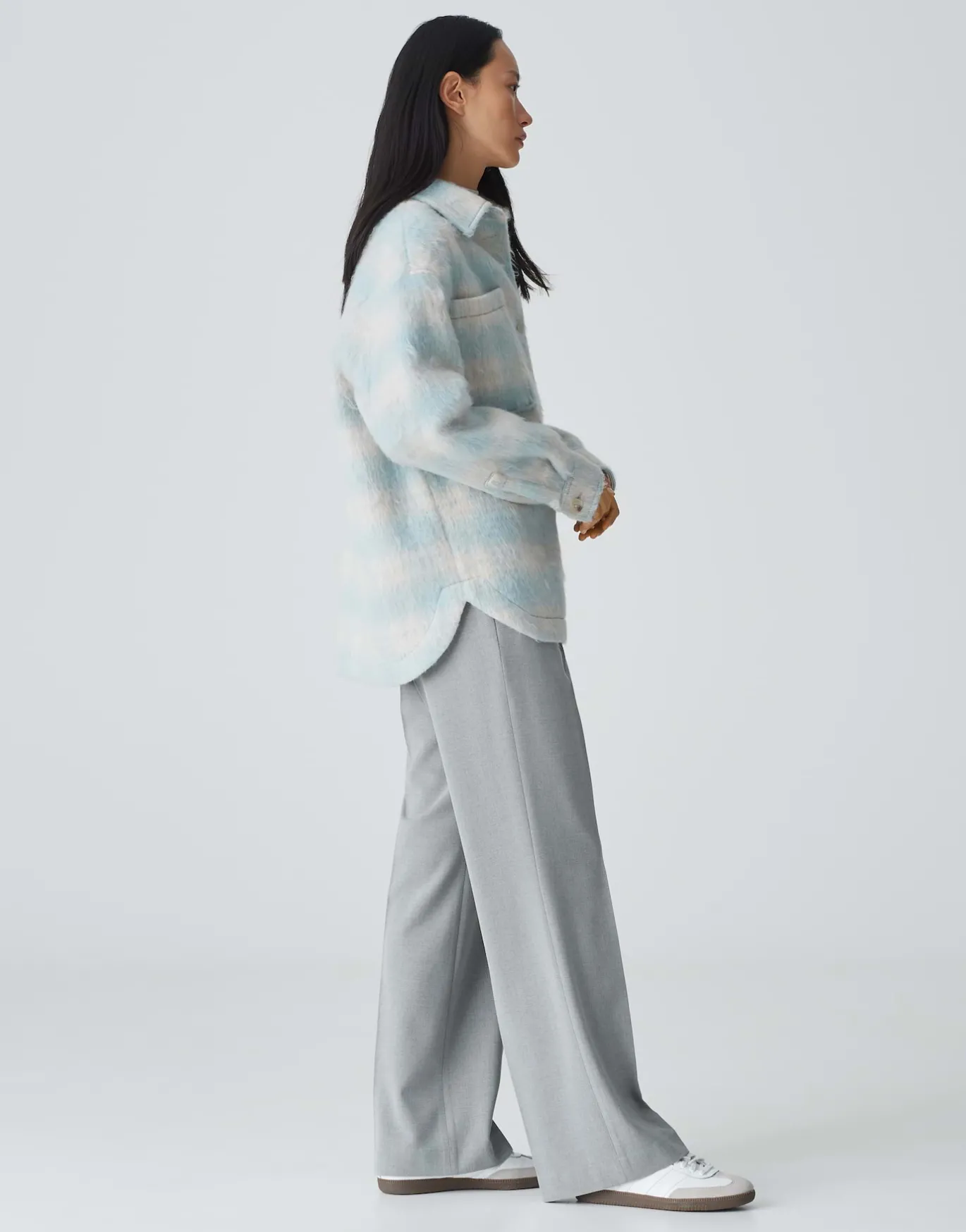 Damen OPUS Blazer / Westen^Overshirt Jelma Blau Online Bestellen