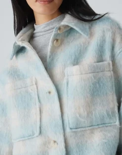 Damen OPUS Blazer / Westen^Overshirt Jelma Blau Online Bestellen