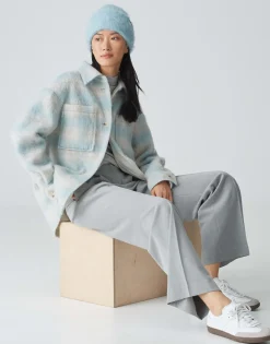 Damen OPUS Blazer / Westen^Overshirt Jelma Blau Online Bestellen