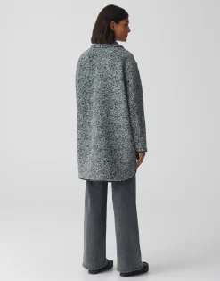 Damen OPUS Jacken / Mäntel^Oversize Mantel Halilo Remix Schwarz Online Bestellen