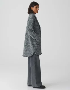 Damen OPUS Jacken / Mäntel^Oversize Mantel Halilo Remix Schwarz Online Bestellen