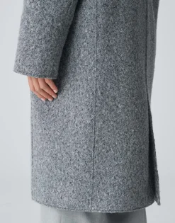 Damen OPUS Jacken / Mäntel^Oversize Mantel Hannie Grau Online Bestellen