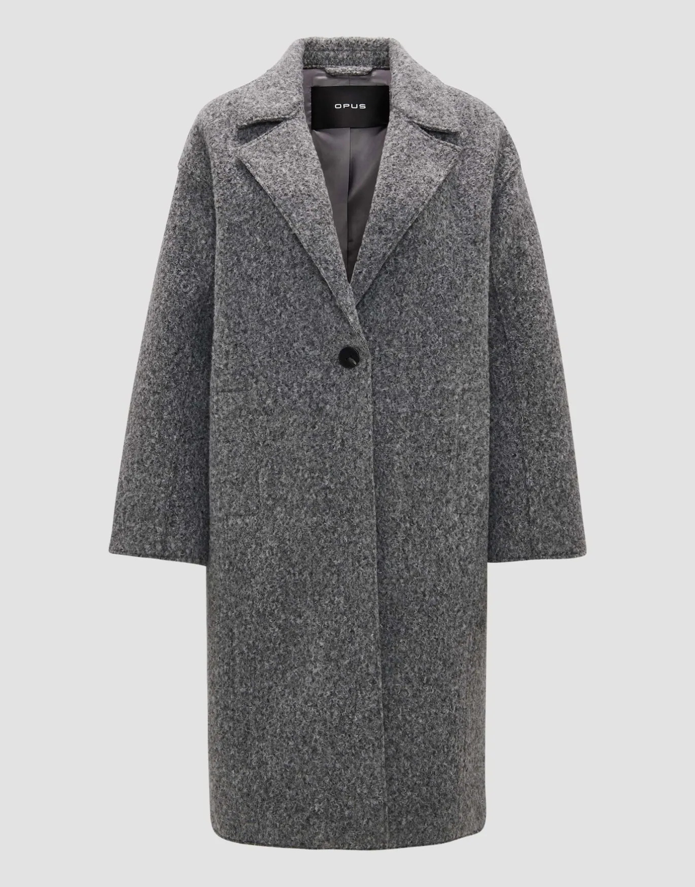 Damen OPUS Jacken / Mäntel^Oversize Mantel Hannie Grau Online Bestellen
