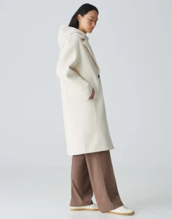 Damen OPUS Jacken / Mäntel^Oversize Mantel Hannie Weiß Online Bestellen