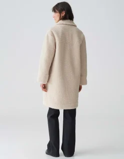Damen OPUS Jacken / Mäntel^Oversize Mantel Honise Beige Online Bestellen