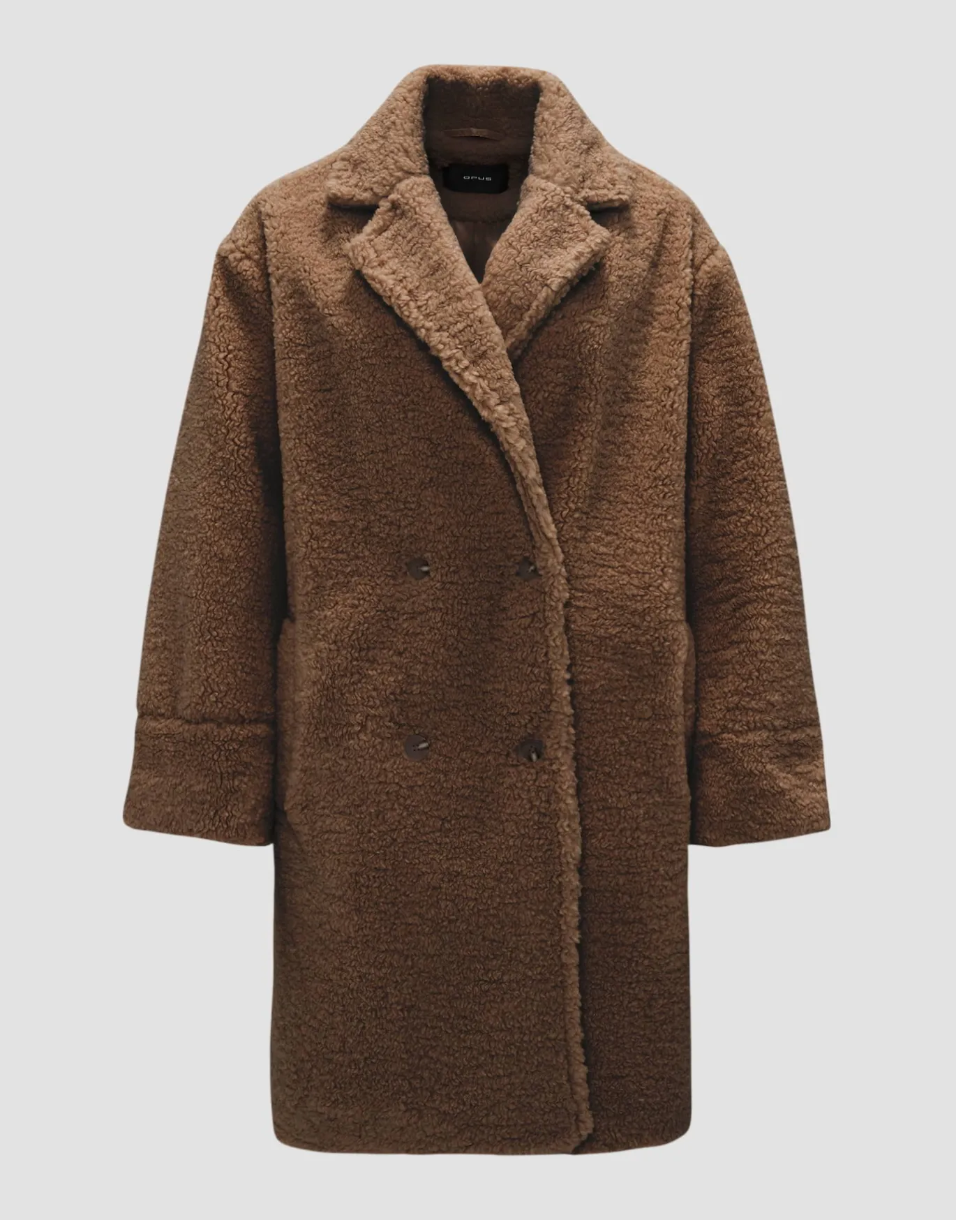 Damen OPUS Jacken / Mäntel^Oversize Mantel Honise Braun Online Bestellen