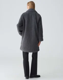 Damen OPUS Jacken / Mäntel^Oversize Mantel Honise Grau Online Bestellen