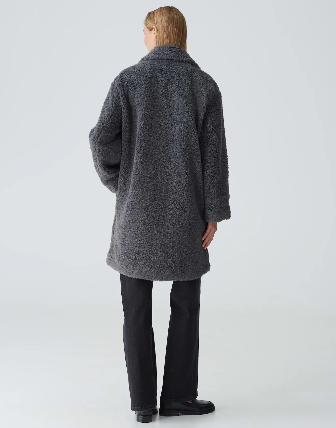Damen OPUS Jacken / Mäntel^Oversize Mantel Honise Grau Online Bestellen