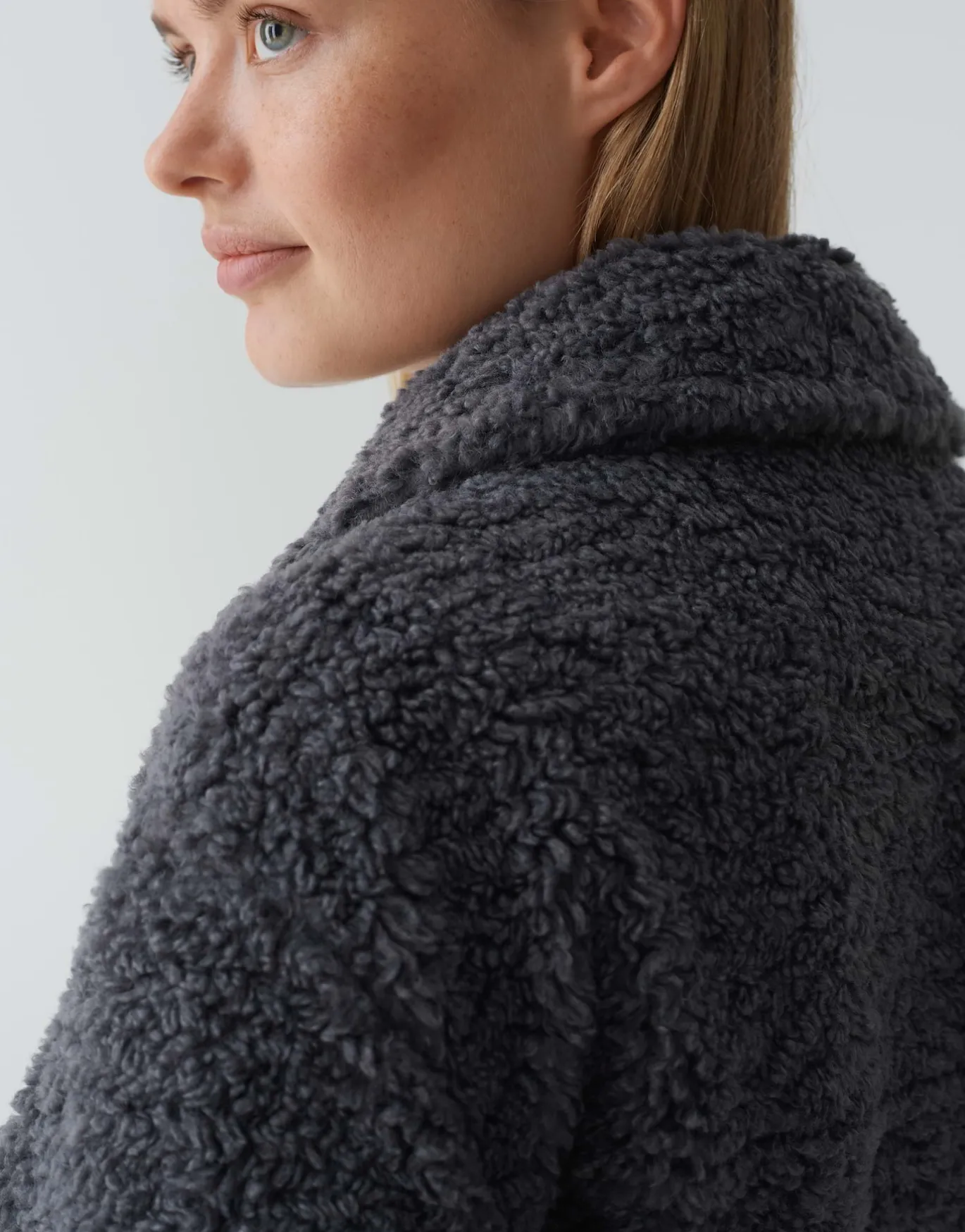 Damen OPUS Jacken / Mäntel^Oversize Mantel Honise Grau Online Bestellen