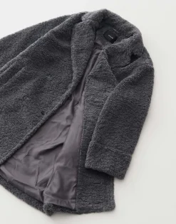 Damen OPUS Jacken / Mäntel^Oversize Mantel Honise Grau Online Bestellen