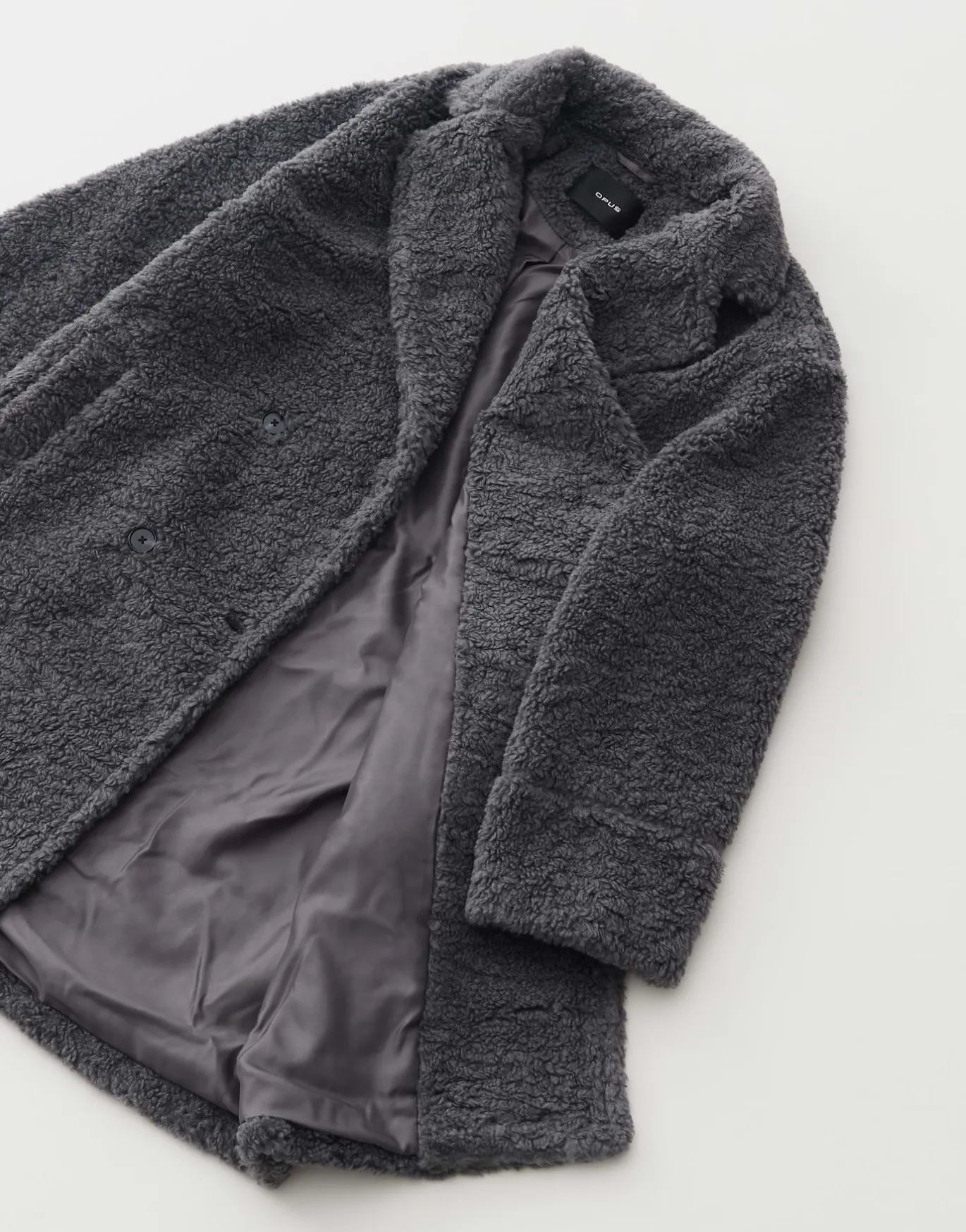 Damen OPUS Jacken / Mäntel^Oversize Mantel Honise Grau Online Bestellen