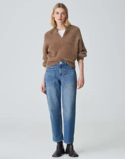 Damen OPUS Strick^Oversize Pullover Posson Braun Online Bestellen