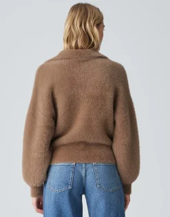 Damen OPUS Strick^Oversize Pullover Posson Braun Online Bestellen