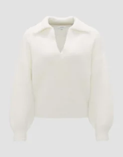 Damen OPUS Strick^Oversize Pullover Posson Weiß Online Bestellen