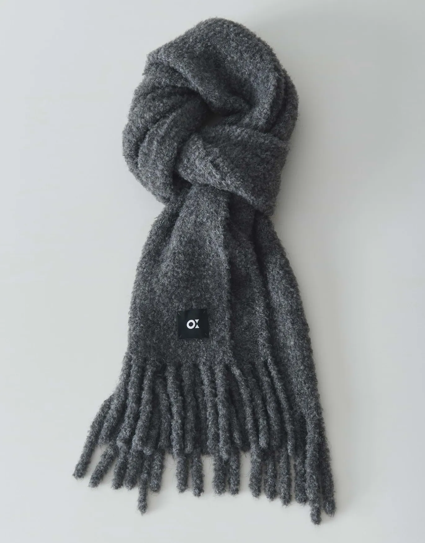Damen OPUS Accessoires^Oversize Schal Amoni Scarf Grau Online Bestellen