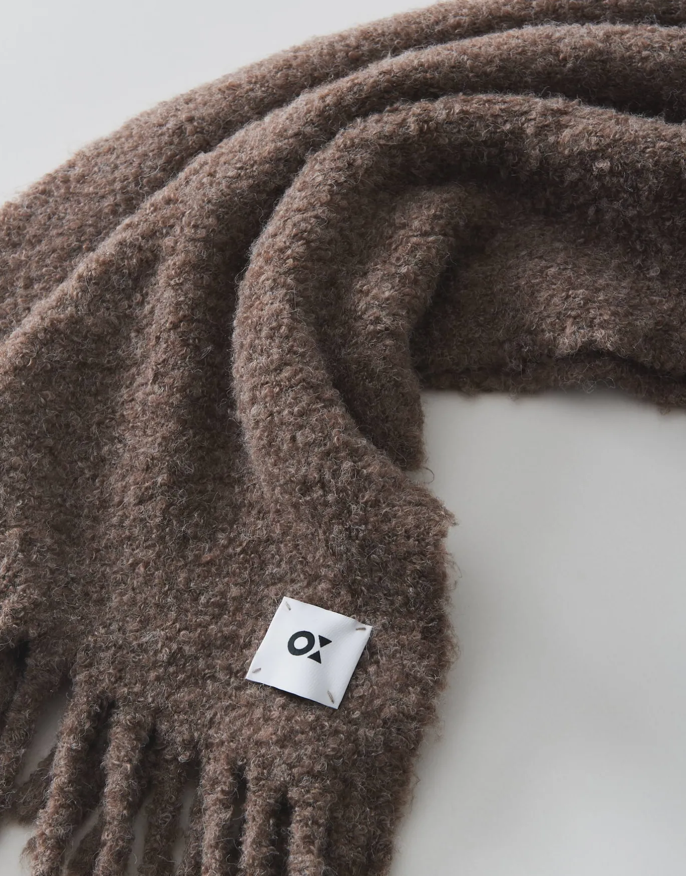Damen OPUS Accessoires^Oversize Schal Amoni Scarf Braun Online Bestellen