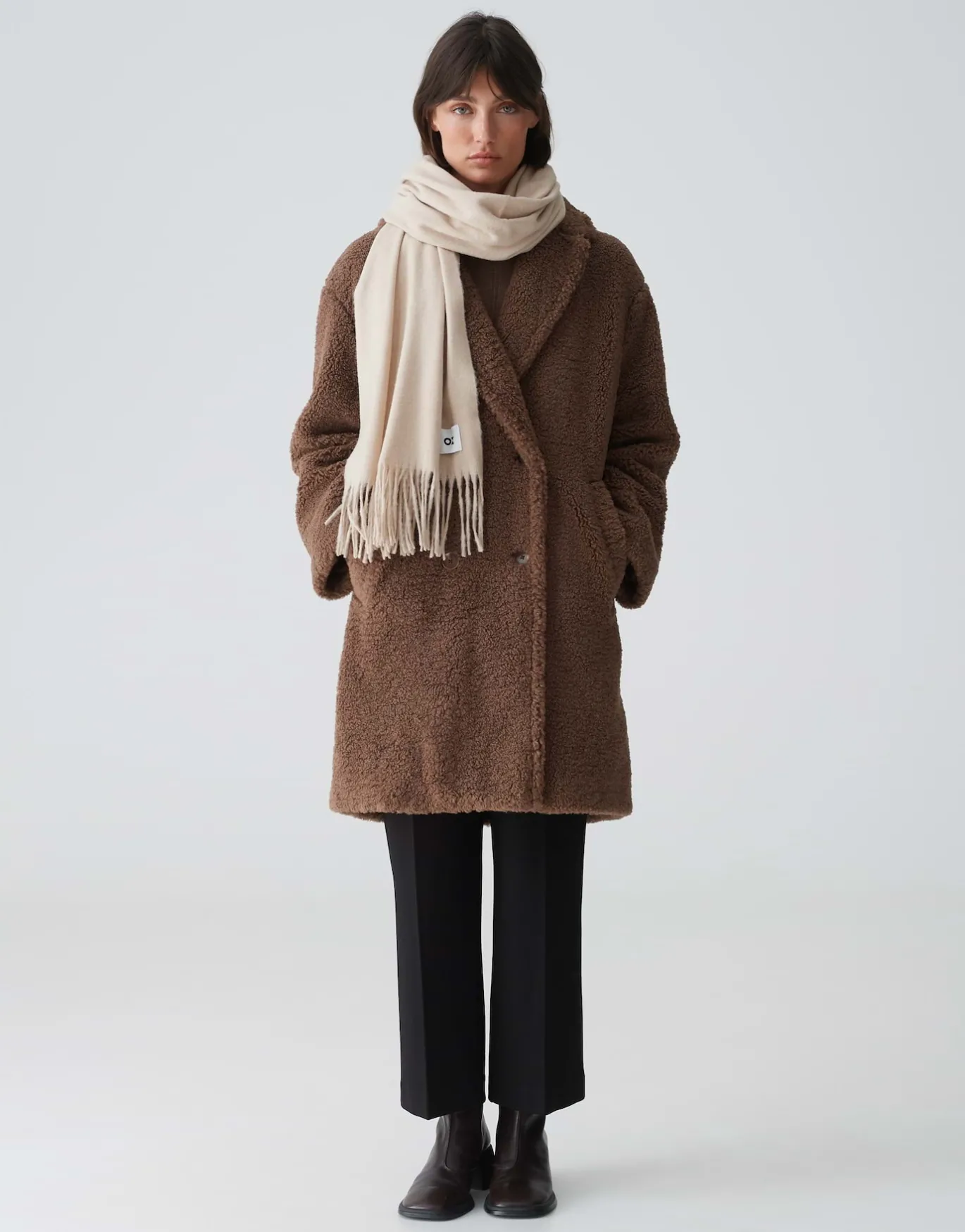 Damen OPUS Accessoires^Oversize Schal Anell Scarf Beige Online Bestellen