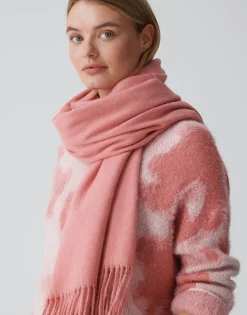 Damen OPUS Accessoires^Oversize Schal Anell Scarf Rosé Online Bestellen