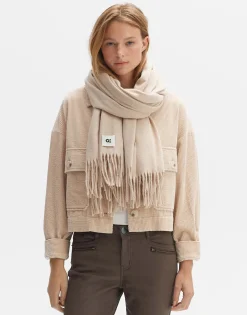 Damen OPUS Accessoires^Oversize Schal Anell Scarf Beige Online Bestellen