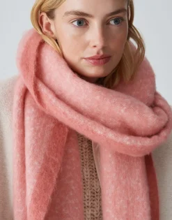 Damen OPUS Accessoires^Oversize Schal Anuno Scarf Rosé Online Bestellen