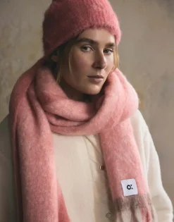 Damen OPUS Accessoires^Oversize Schal Anuno Scarf Rosé Online Bestellen