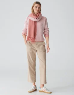 Damen OPUS Accessoires^Oversize Schal Atopa Scarf Rosé Online Bestellen
