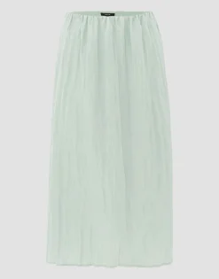 Damen OPUS Röcke^Plisseerock Ramila Grün Online Bestellen