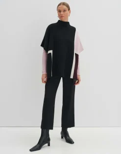 Damen OPUS Accessoires^Poncho Basteina Cape Schwarz Online Bestellen