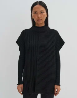 Damen OPUS Accessoires^Poncho Belony Cape Schwarz Online Bestellen