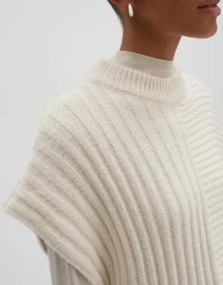 Damen OPUS Accessoires^Poncho Belony Cape Weiß Online Bestellen