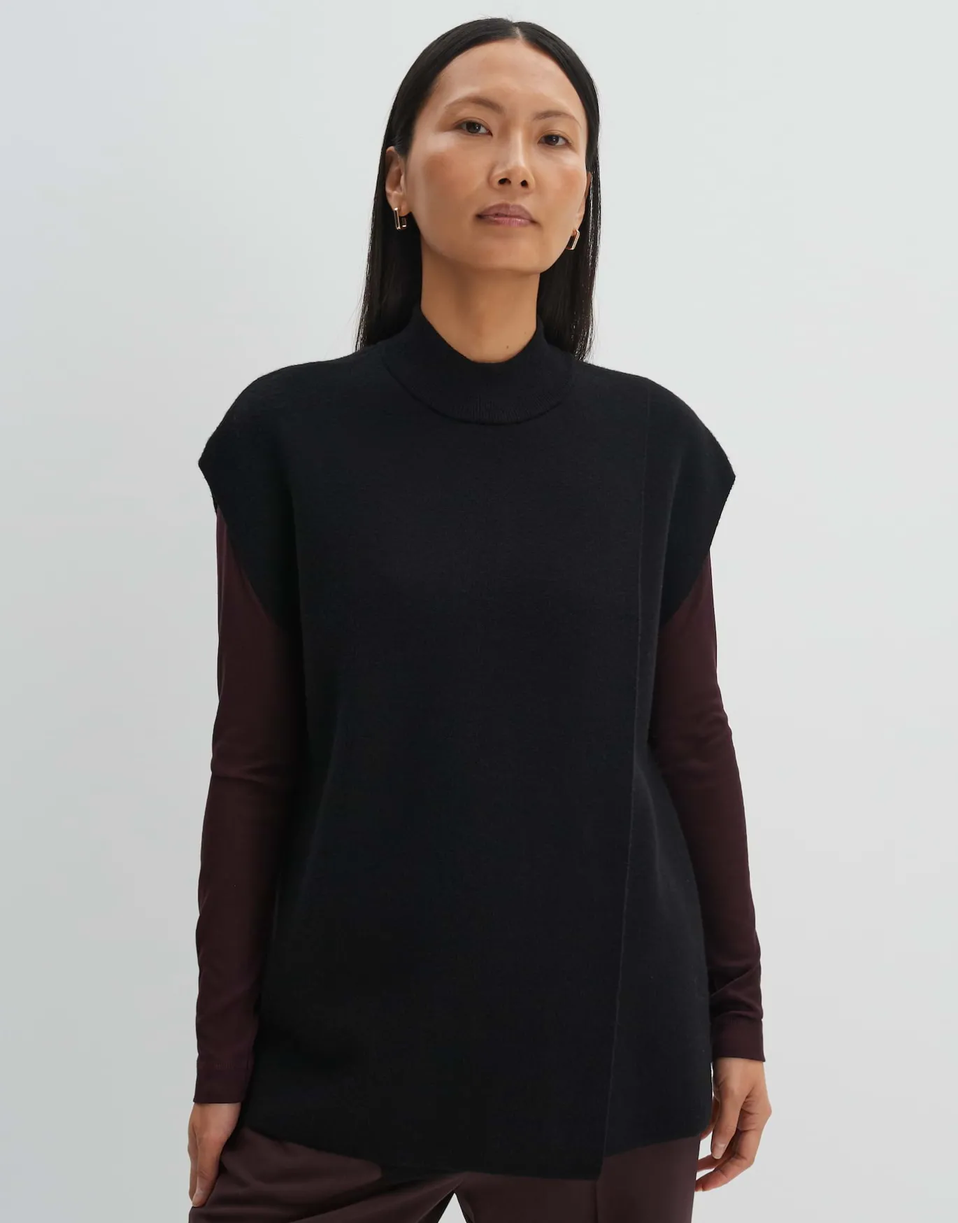 Damen OPUS Accessoires^Poncho Bjanne Cape Schwarz Online Bestellen