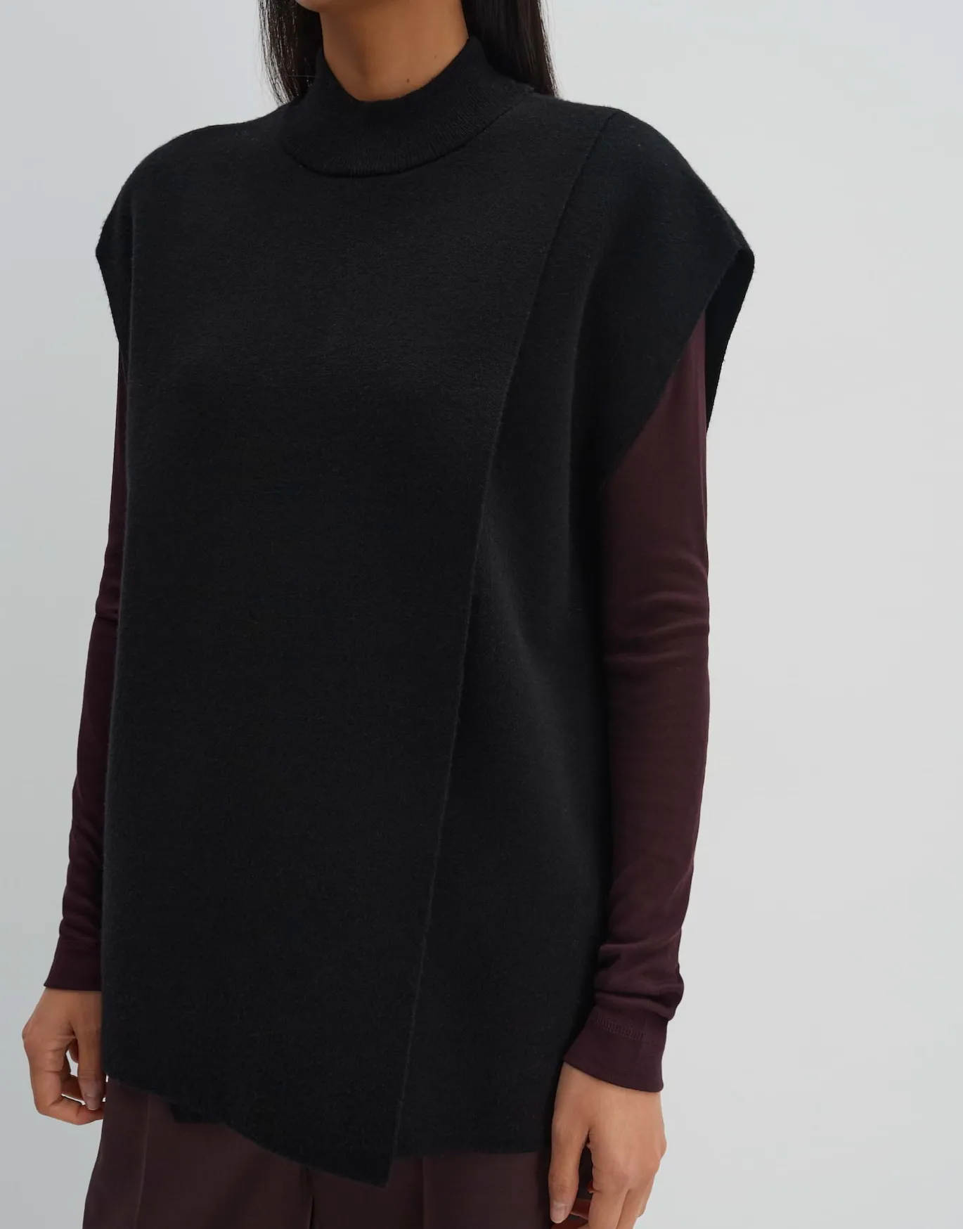 Damen OPUS Accessoires^Poncho Bjanne Cape Schwarz Online Bestellen