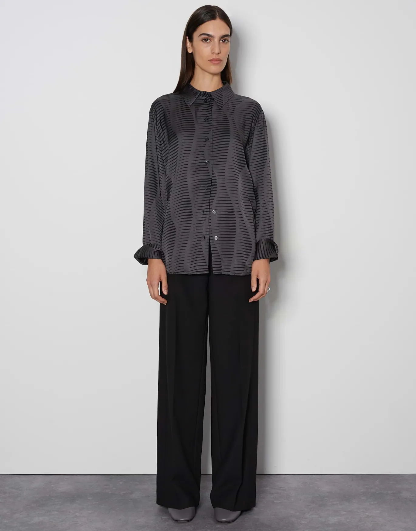 Damen OPUS Blusen^Printbluse Zauryn Grau Online Bestellen