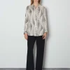 Damen OPUS Blusen^Printbluse Zauryn Weiß Online Bestellen